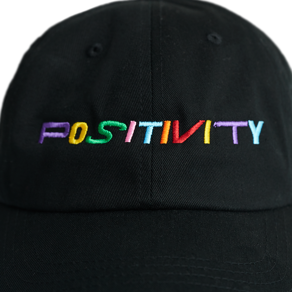 Positivity Hat - Black (Multi) detail