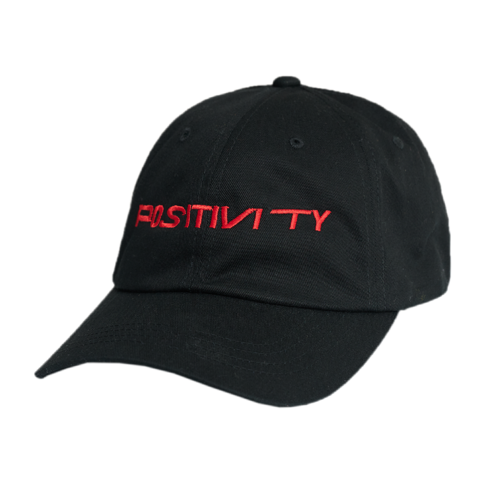 Positivity Hat - Black (Red) Side