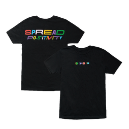 Spread Positivity T-Shirt (Black)