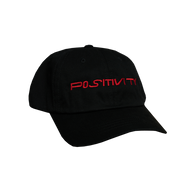 Positivity Hat - Black (Red)