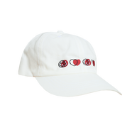 Icon Hat - White (Red)