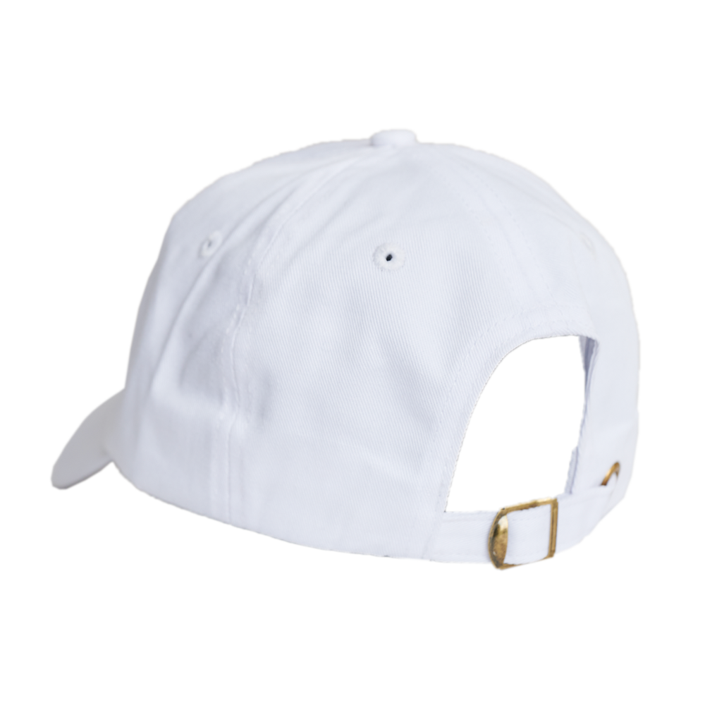 Icon Hat - White (Red) Back